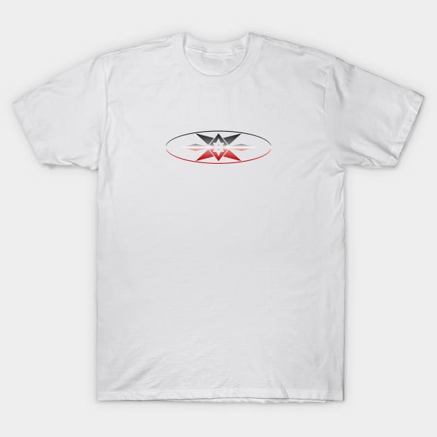 ABSTRACT DRAWING. RED WHITE BLACK. SAMER BRASIL T-Shirt by Samer Brasil